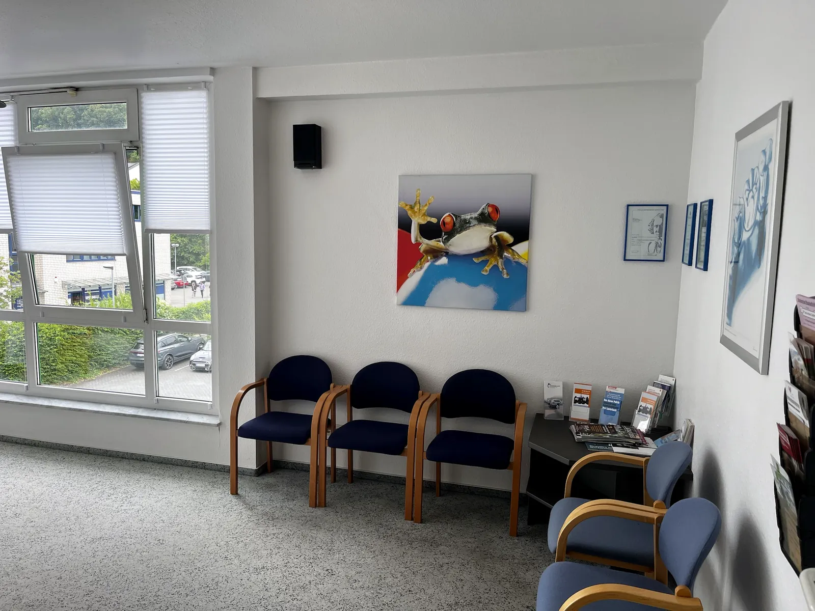 Helles Wartezimmer